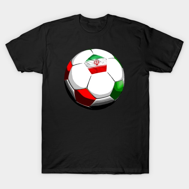 Iran Soccer T-Shirt by asaiphoto